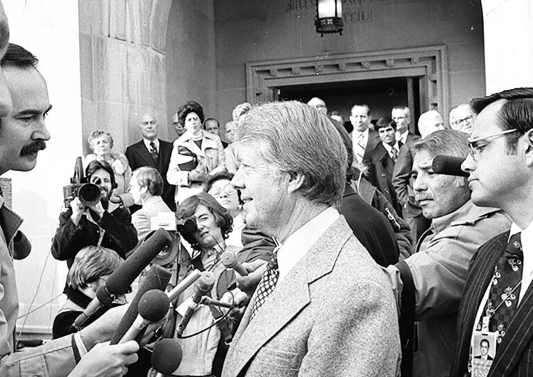 President Jimmy Carter at First Baptist, Courtesy: Jimmy Carter Library
